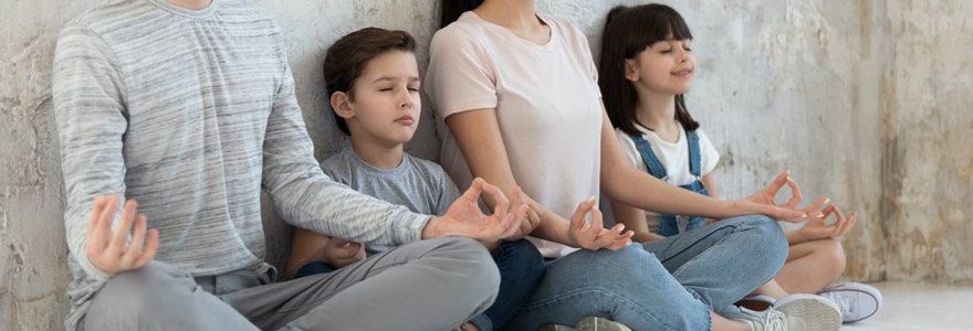 yoga en famille